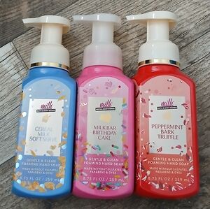 Bath & Body Works Foaming Hand Soap Trio